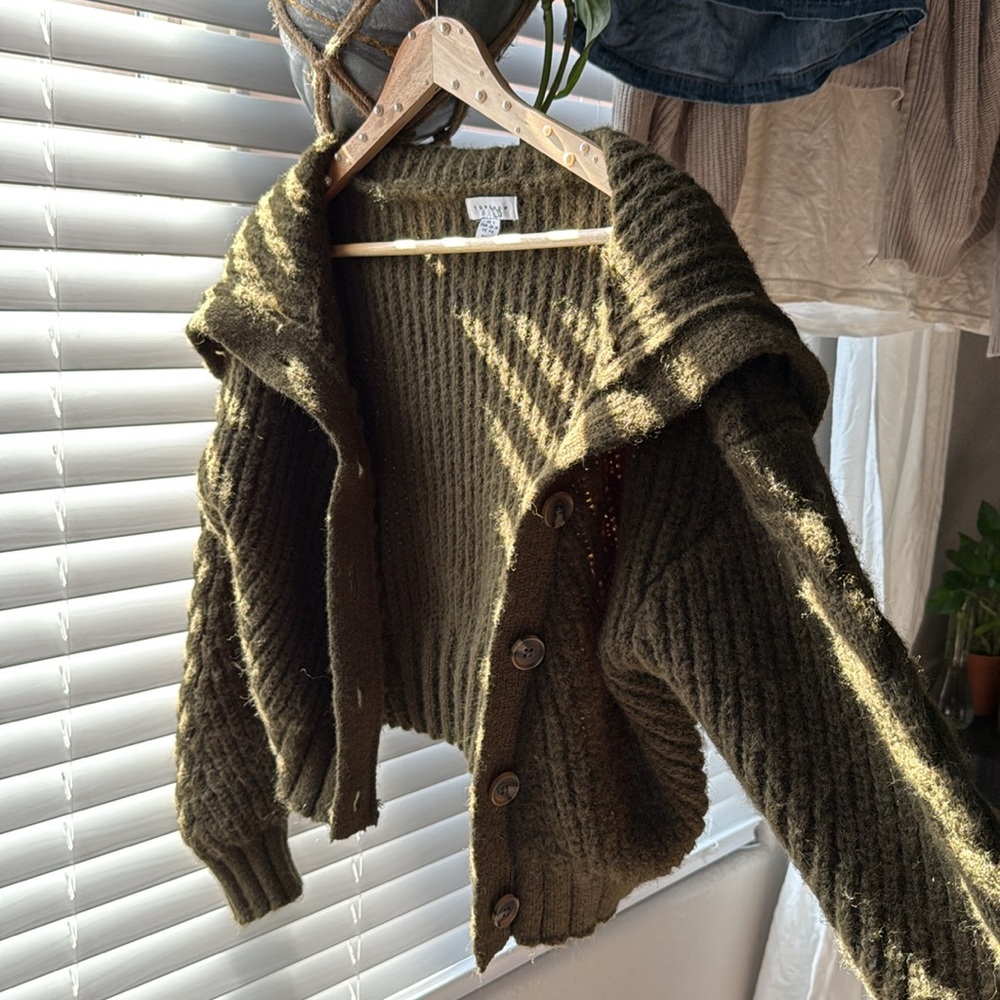 HP2✨ Top Shop Knitted Cropped Sweater